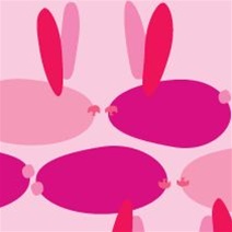 avalisa Animals Collection Wall Art -  Bunnies