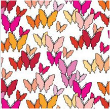 avalisa Animal Patterns Collection Wall Art - Butterfly Pattern