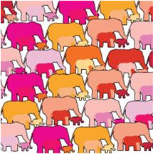 avalisa Animal Patterns Collection Wall Art - Elephant Pattern