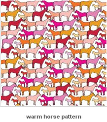 avalisa Animal Patterns Collection Wall Art - Horse Pattern