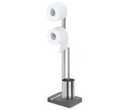 Blomus Menoto Toilet Paper Holder & Brush