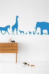 Ferm Living Kids Animal Farm Wall Sticker