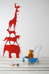 Ferm Living Kids Animal Tower Wall Sticker