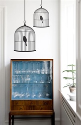 Ferm Living Bird Cage Wall Sticker