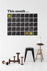 Ferm Living Calender - Black