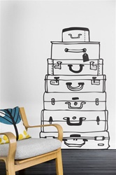 Ferm Living Suitcases Wall Sticker