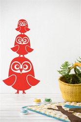 Ferm Living Kids Three Owls Wall Sticker