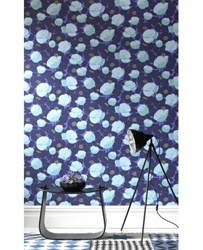 Graham & Brown Amy Butler Field Poppies Wallpaper - Midnight