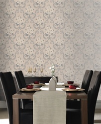 Graham & Brown Elixir Dauphin Wallpaper - Taupe