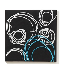 Graham & Brown Wall Art - Blue Swirl