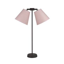 Lights Up! Zoe Table Lamp- 2 Light