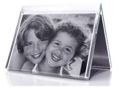 A-Frame Two Sided Photo Frame