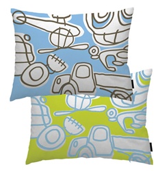 notNeutral Transport Throw Pillow