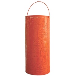 Season Metal Lantern - Persimmon