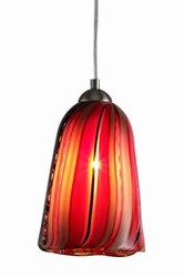 Oggetti Luce Amore Fiore Pendant - Red