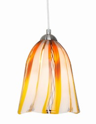 Oggetti Luce Amore Fiore Pendant - White