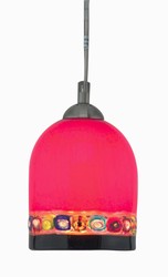 Oggetti Fantasia Belle Greca Red Pendant