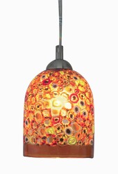 Oggetti Fantasia Belle Klimt Amber Pendant - Large - Display Model