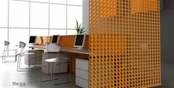 parametre wall partition - 4' x 8'