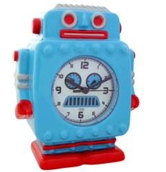 Clock Robot - Blue