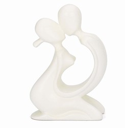 Silhouette Kissing Figurine