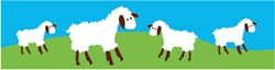 Lilly's Lambs Wall Decals