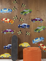 Rad Racers Wall Decals