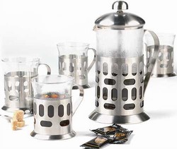 Modern Coffee Press Set /w cups