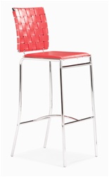 Zuo Crisscross Barstool - Set of 2